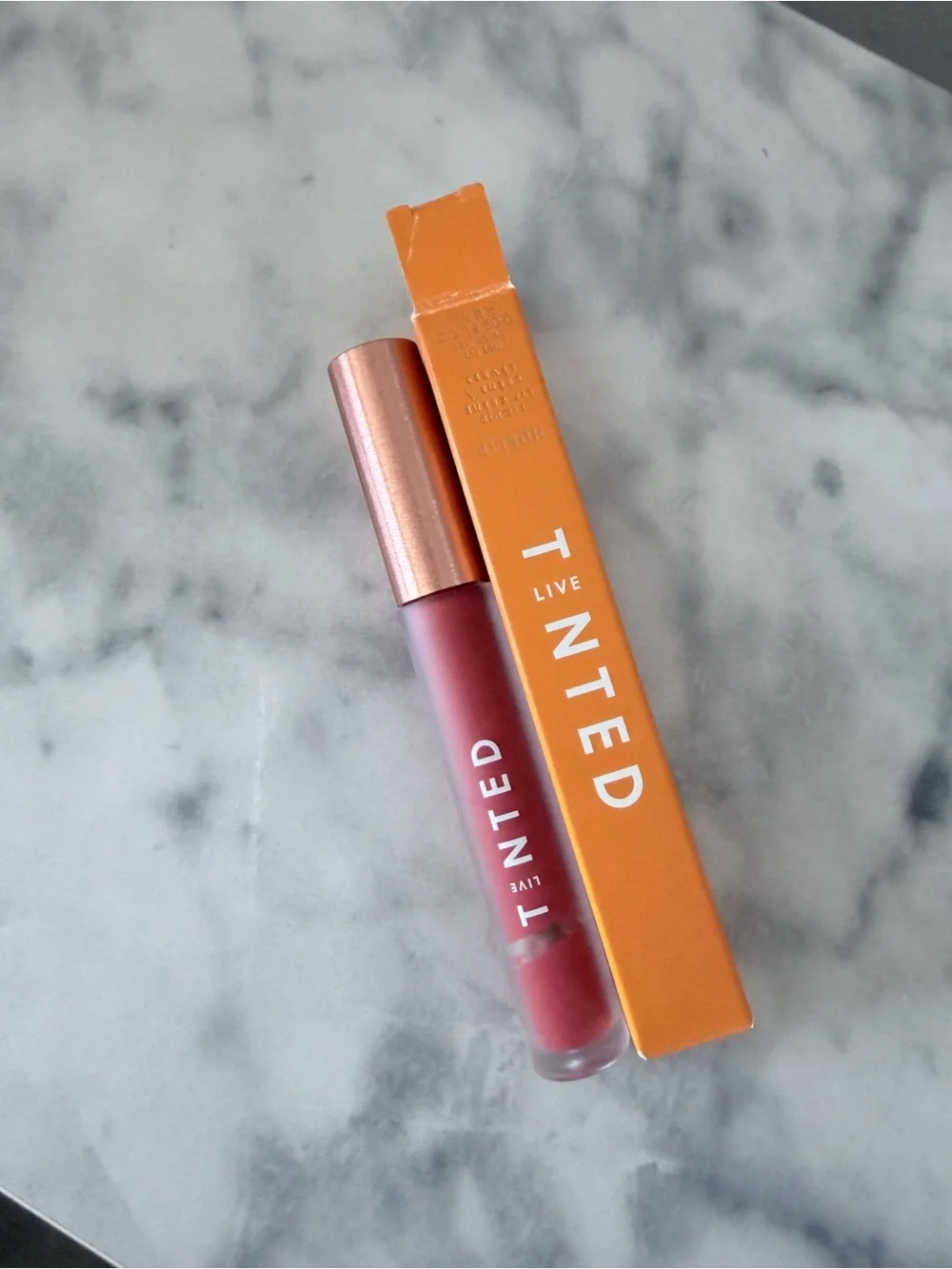 Live tinted Creamy Liquid Lipstick - orange red